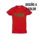 Camiseta técnica infantil personalizada a 1 color