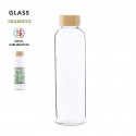Botella cristal 500ml personalizada para bar restaurant o decoración