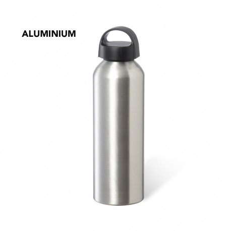 Ampolla aigua alumini amb acabat en brillant 800ml per personalitzar