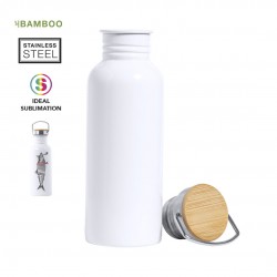 Botella agua reutilizable tritán Sabadell sin BPA 1 litro PERSONALIZABLE
