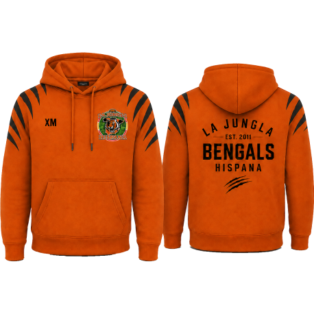 Sudadera NFL Madrid 2026 Bengals Modelo Básico