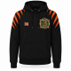 Sudadera negra NFL Madrid 2026 Bengals Modelo Game Day