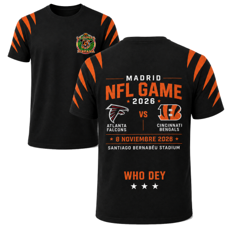 Camiseta naranja GameDay La Jungla Hispana Bengals
