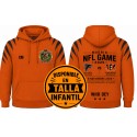 Sudadera NFL Madrid 2026 Bengals Modelo Básico